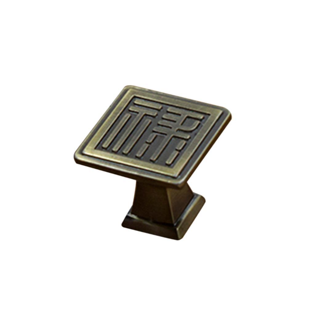 Vintage Single Hole Pull Handles Cabinet Drawer Cupboard Knobs