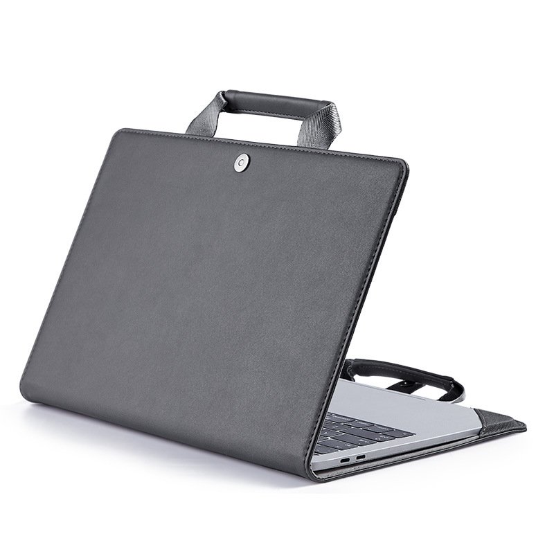 Cặp quai xách da đựng laptop ốp tiện lợi Leather Bussines Cover - chống nước tốt