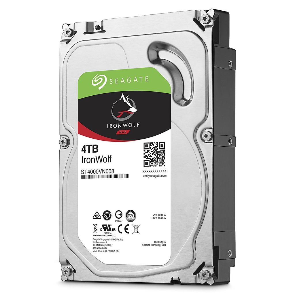 Ổ cứng 4TB Seagate IronWolf chuyên dụng cho Nas