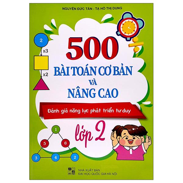 500 Bài Toán Cơ Bản Và Nâng Cao Lớp 2