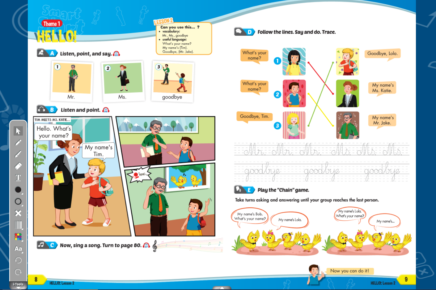 I-Learn Smart Start Special Edition 1 - Ứng dụng phần mềm tương tác sách học sinh