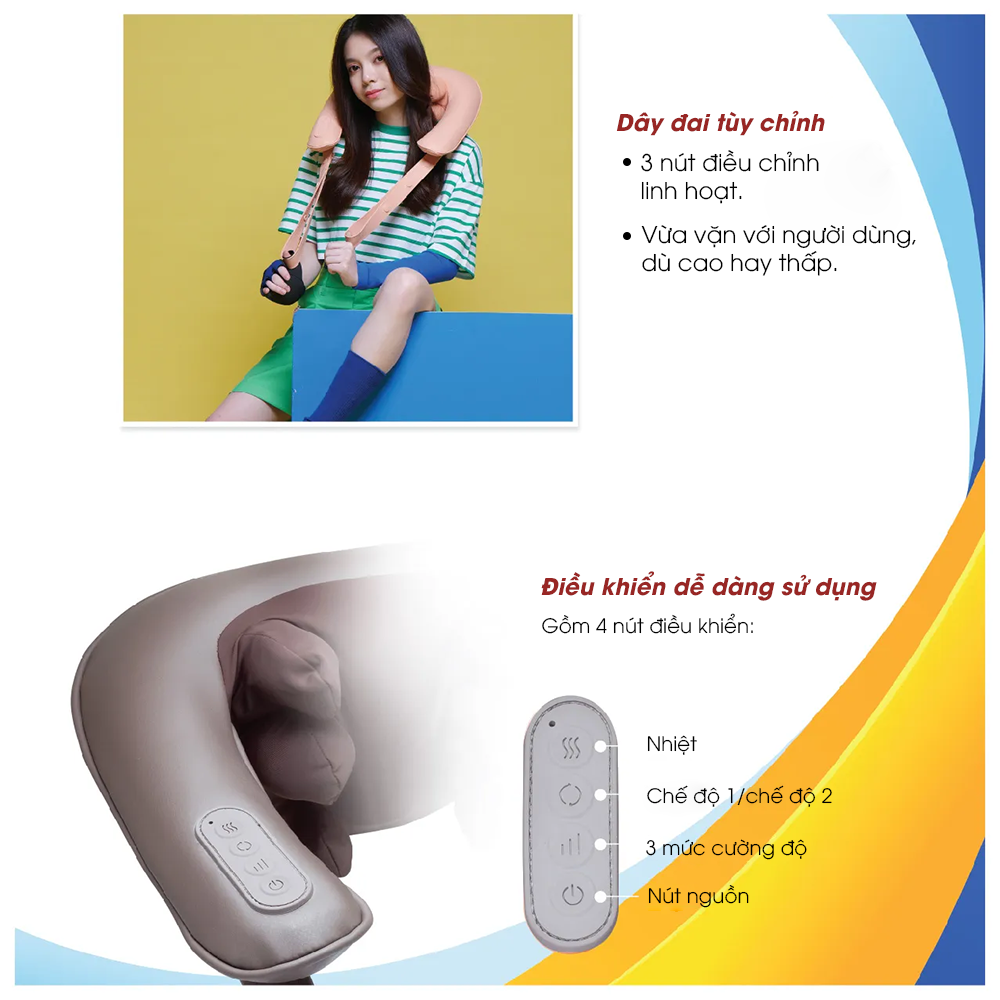 Máy Massage Cổ Vai Gáy OGAWA Wonder Touch