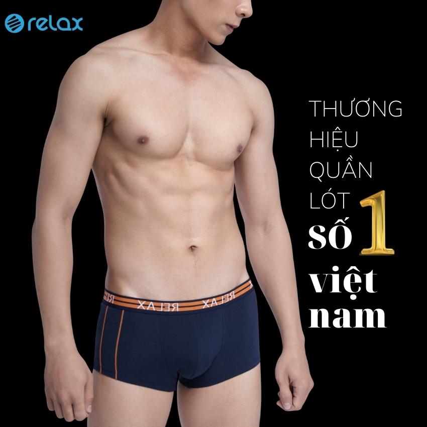 quần lót nam relax cotton cao cấp chính hãng, quần sịp đùi nam RLTK63