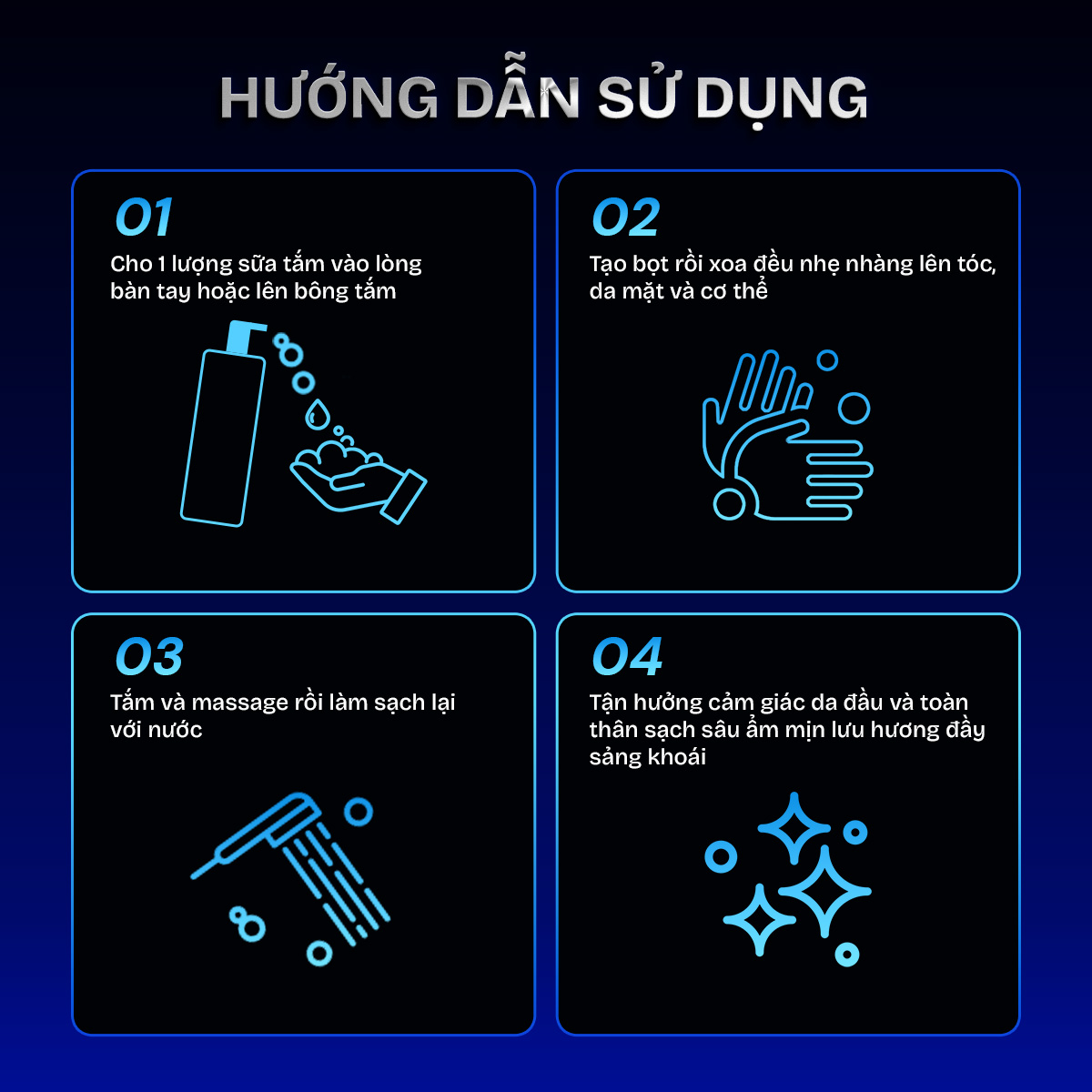 Sữa tắm gội toàn thân dành cho nam giới 2in1 Orimen lưu hương quyến rũ mạnh mẽ 300g