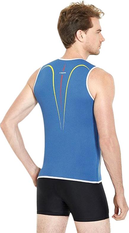 Áo Bơi Nam Không Tay Kéo Khóa