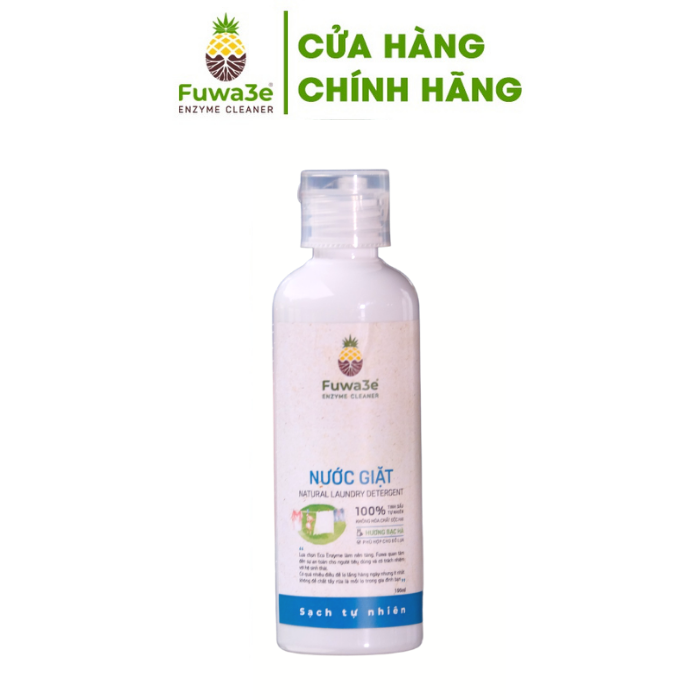 Nước giặt hữu cơ hương bạc hà cho lụa an toàn cho bé 100ml