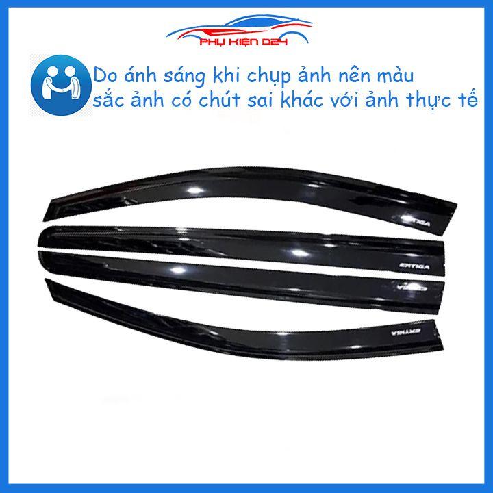 Vè mưa Ertiga 2019-2020 vè đen che mưa bảo vệ trang trí xe