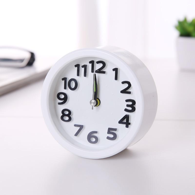 Đồng Hồ Báo Thức Đa Năng Hình Tròn Sáng Tạo