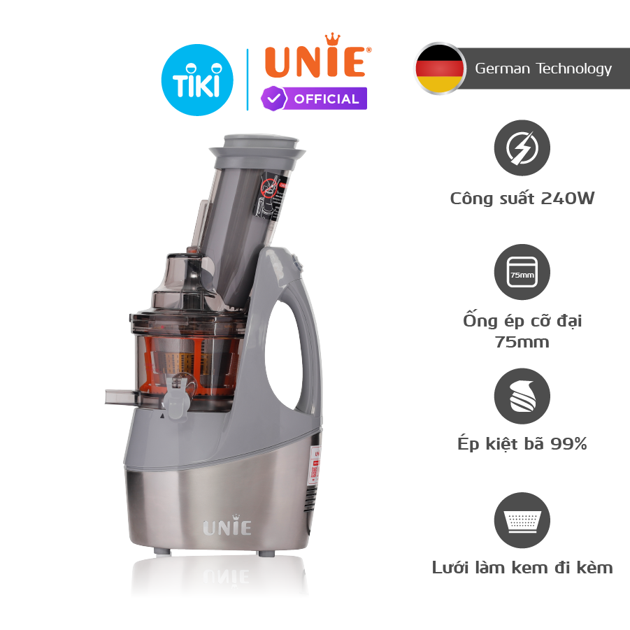 Máy ép chậm UNIE UE-580 - Hàng chính hãng