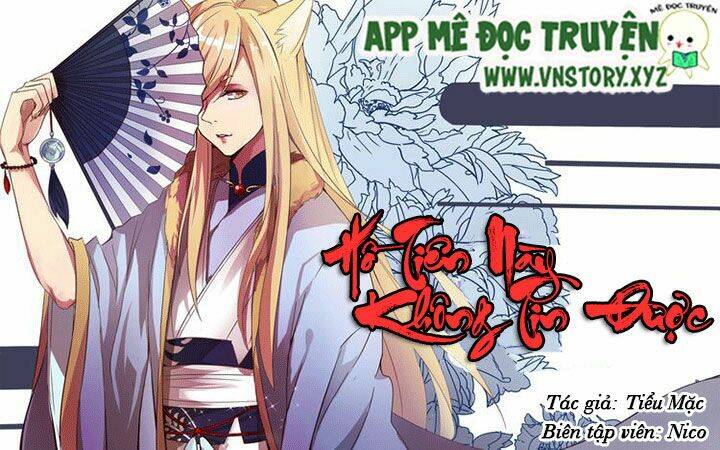 hồ tiên này không tin được chapter 3 1