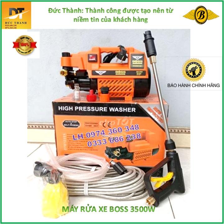 Máy rửa xe BOSS công suất 3500W. nhập khẩu nguyên chiếc.