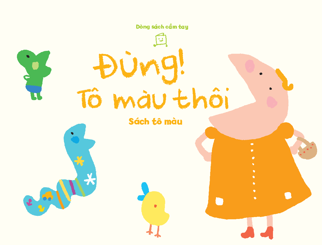 Sách - Dtpbooks - Đùng! Tô Màu Thôi - Tủ sách vui để học - Sách tô màu - Dòng sách cầm tay