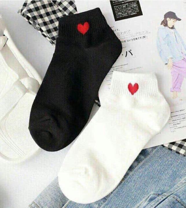ComBo 10 Đôi Tất Trái Tim Siêu Xinh