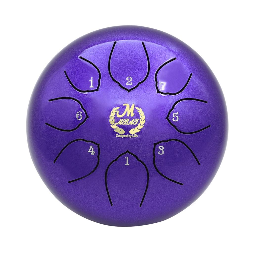 6inch Lotus Steel Tongue Drum Best Sound W/ Mallets