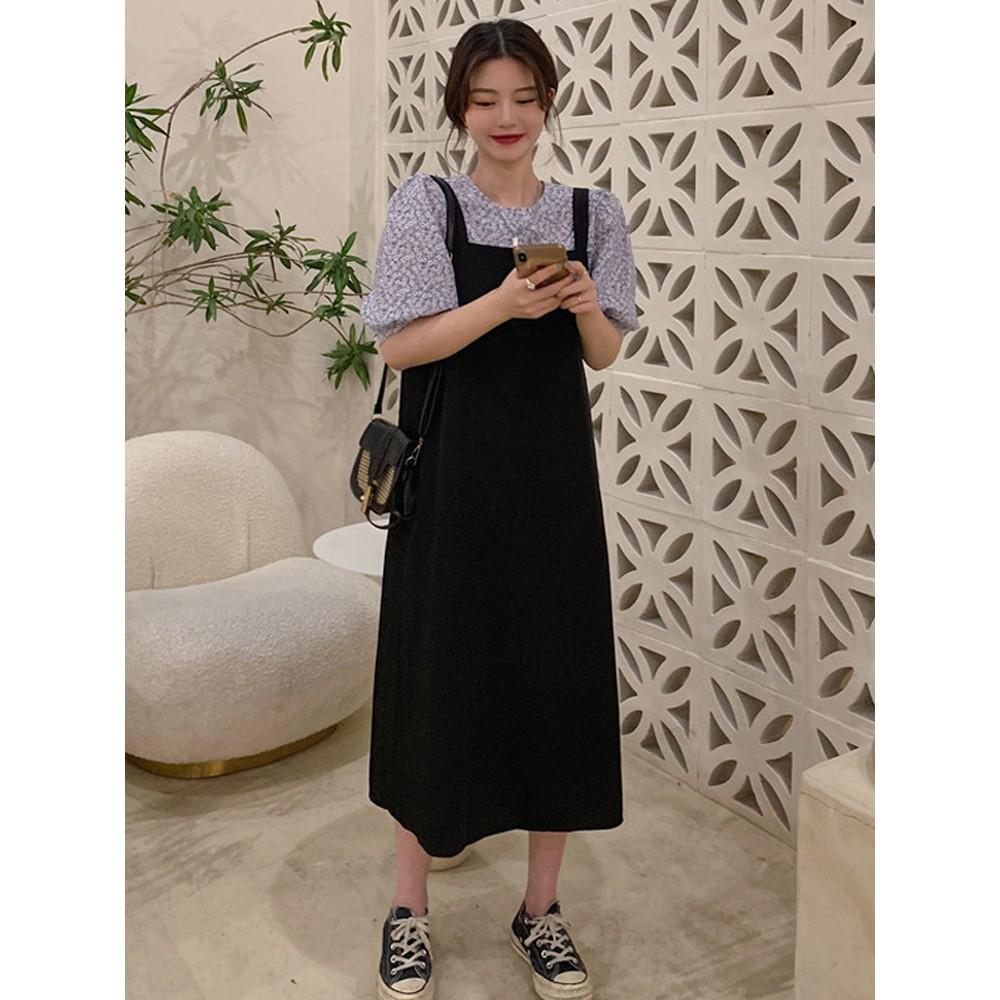 Set yếm ulzzang kèm áo