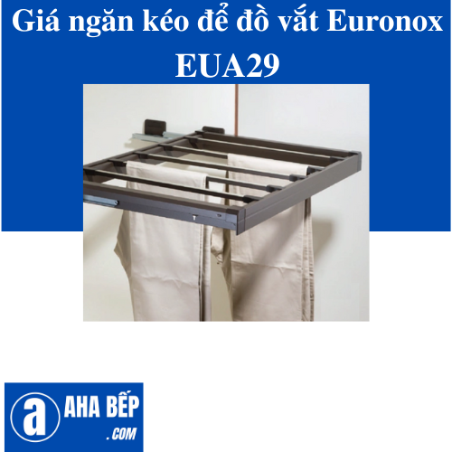 GIÁ NGĂN KÉO ĐỂ ĐỒ VẮT MÀU CÀ PHÊ EURONOX EUA29 - HÀNG CHÍNH HÃNG