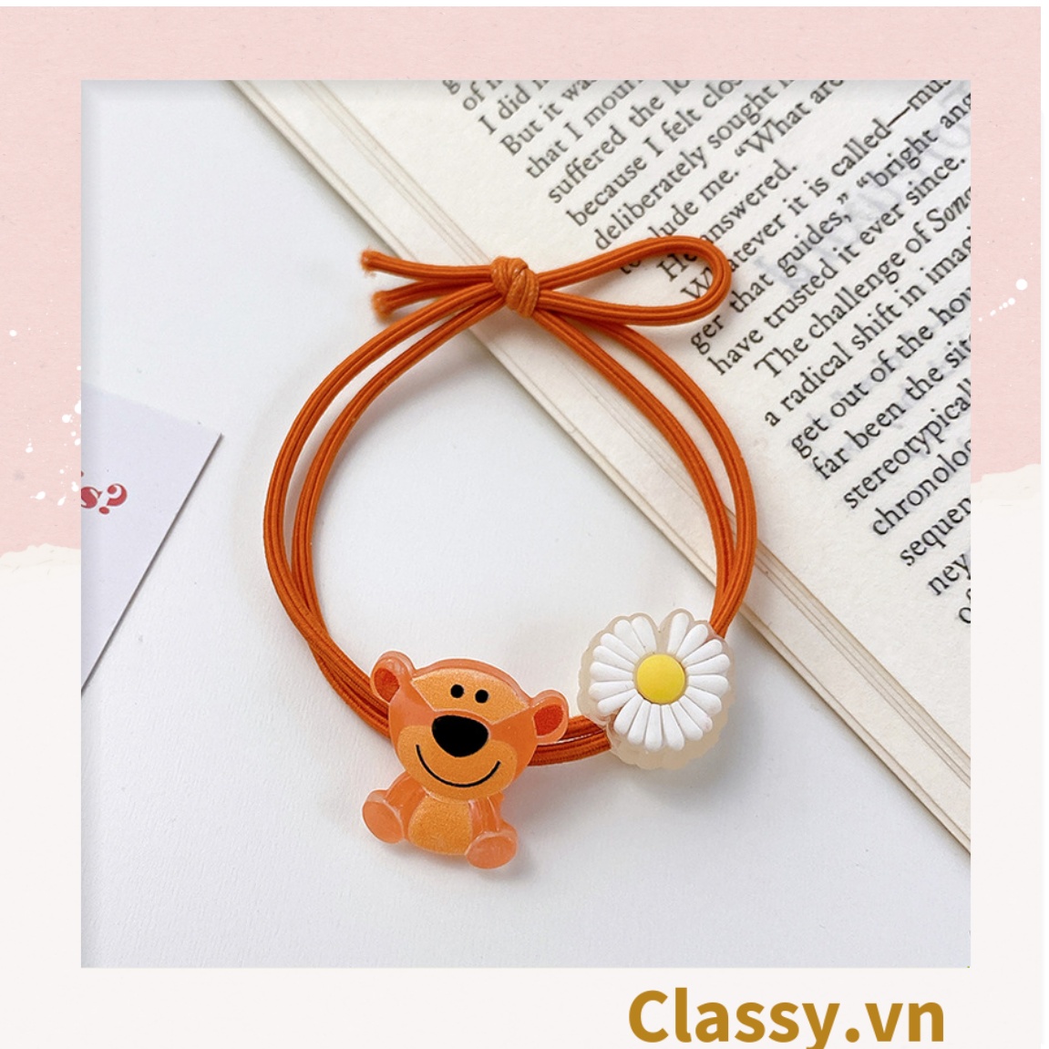 01 dây cột tóc dạ quang phát sáng hình động vật thạch jelly bền chắc giá rẻ, nữ tính PK629
