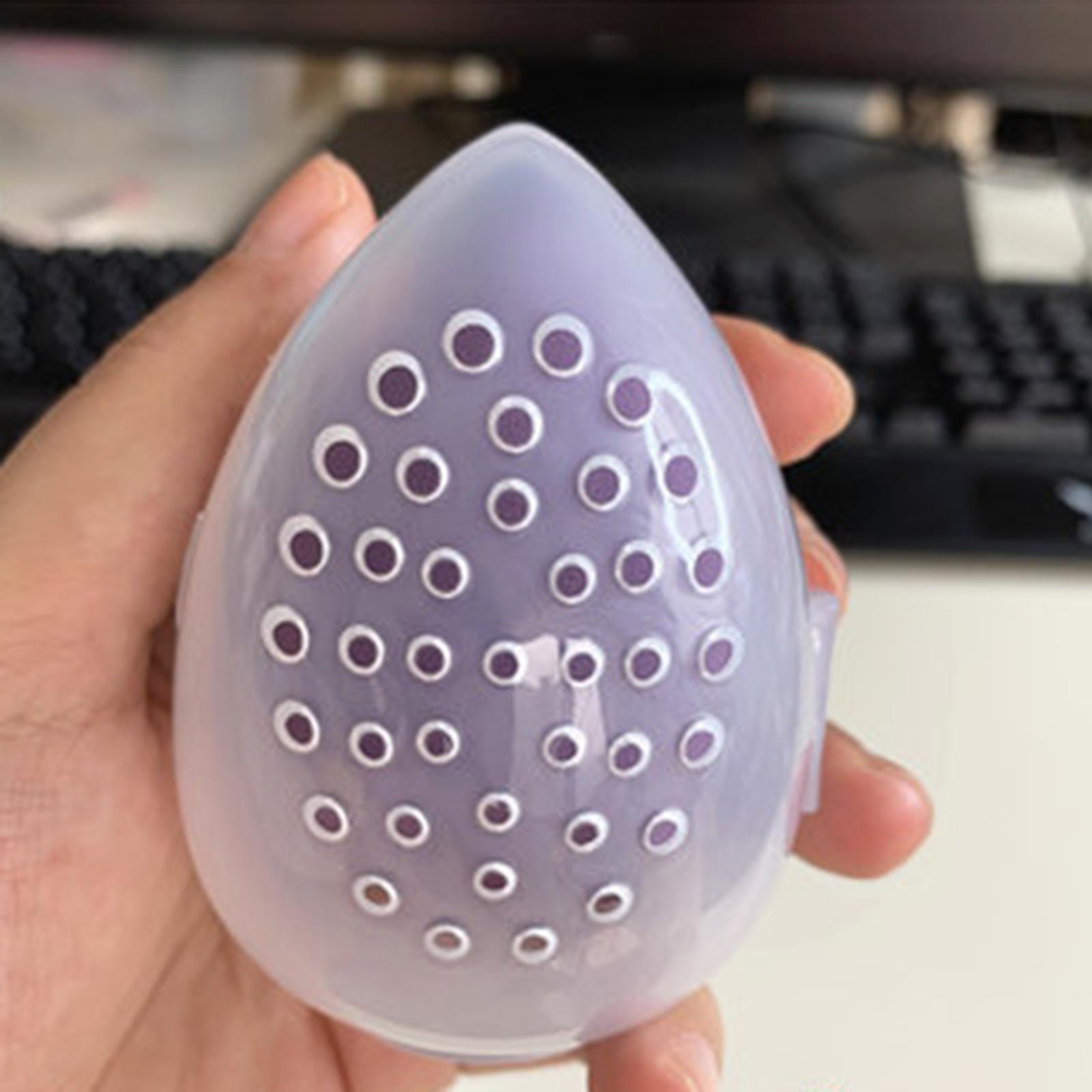 Egg Storage Box Organizer Cosmetic Holder Bracket for Travel Tool