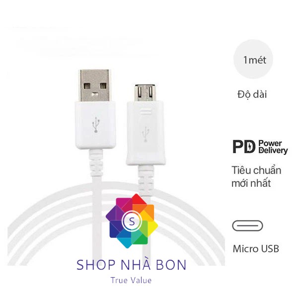 Dây Cáp Sạc MicroUSB Dành Cho Samsung
