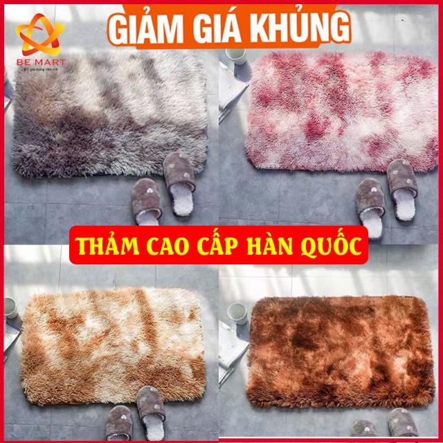 Thảm Lau Chân Lông Cừu, Thảm Chống Trượt ,Siêu Mềm Siêu Dày, Siêu Thấm Nước, Giặt Không Bị Rụng Lông