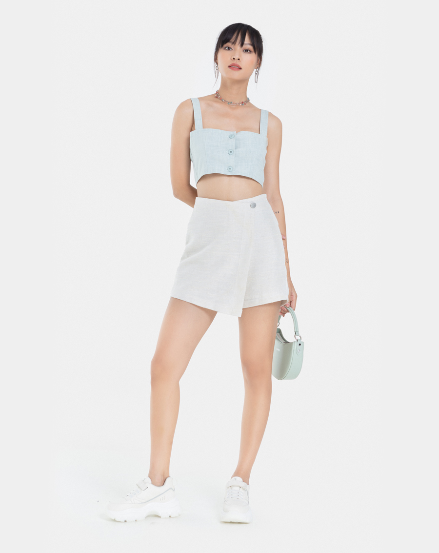 Quần Short Nữ Thời Trang JUNO Quần Váy Tweed JNQSH001