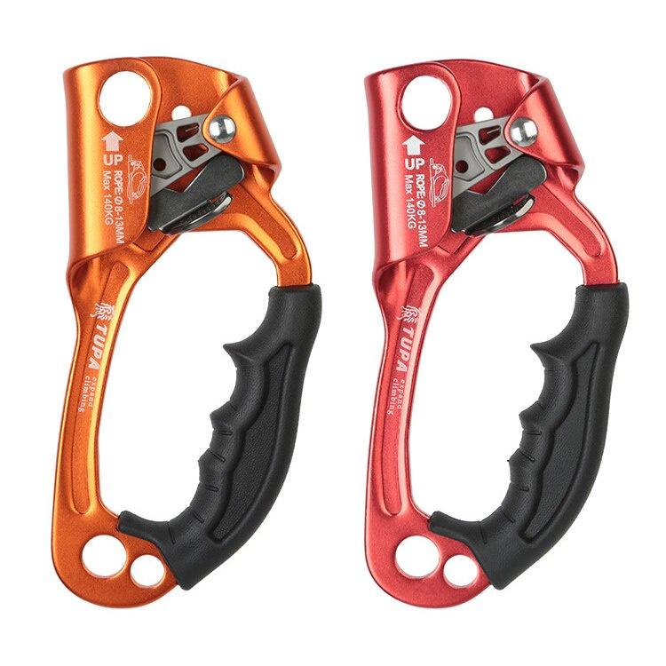 Outdoor Sports Rock Climbing Right Hand Ascender Device Mountaineer Handle Ascender Climbing Rope Tools