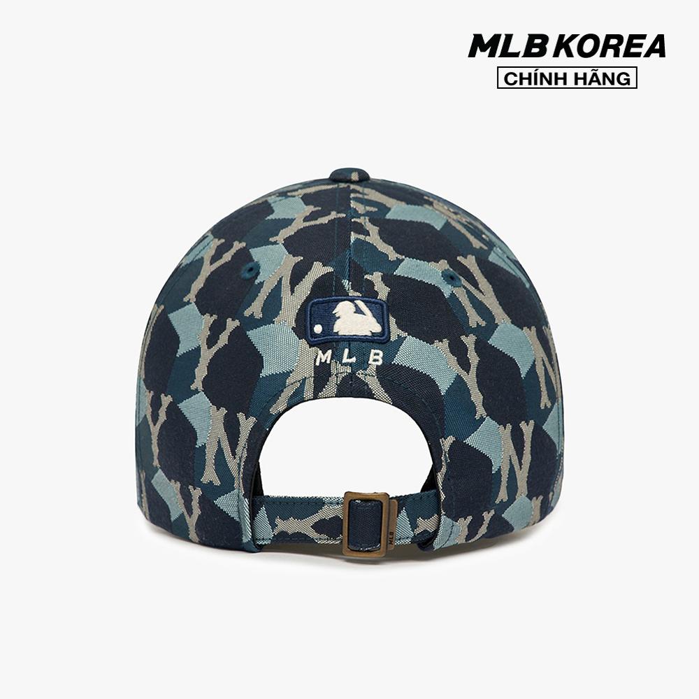 MLB - Nón bóng chày unisex Cube Monogram Curved 3ACPM212N