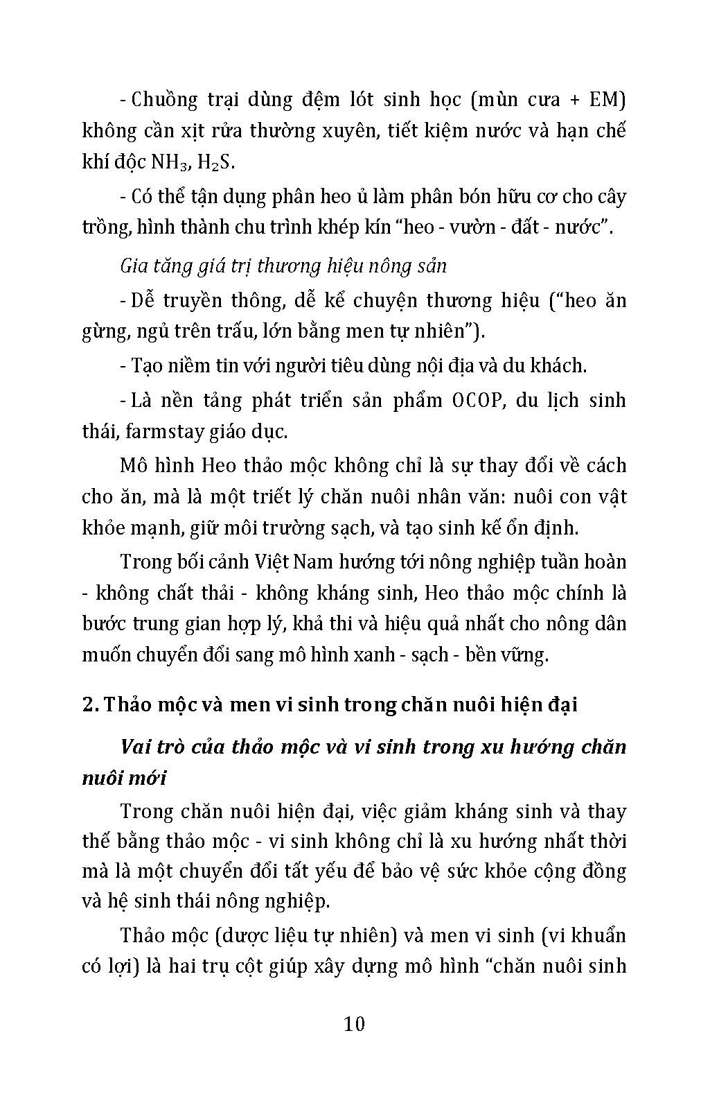 Nuôi Heo Thảo Mộc (Tủ sách Làm Nông Kiểu Mới - Xanh, Sạch, Bền Vững)