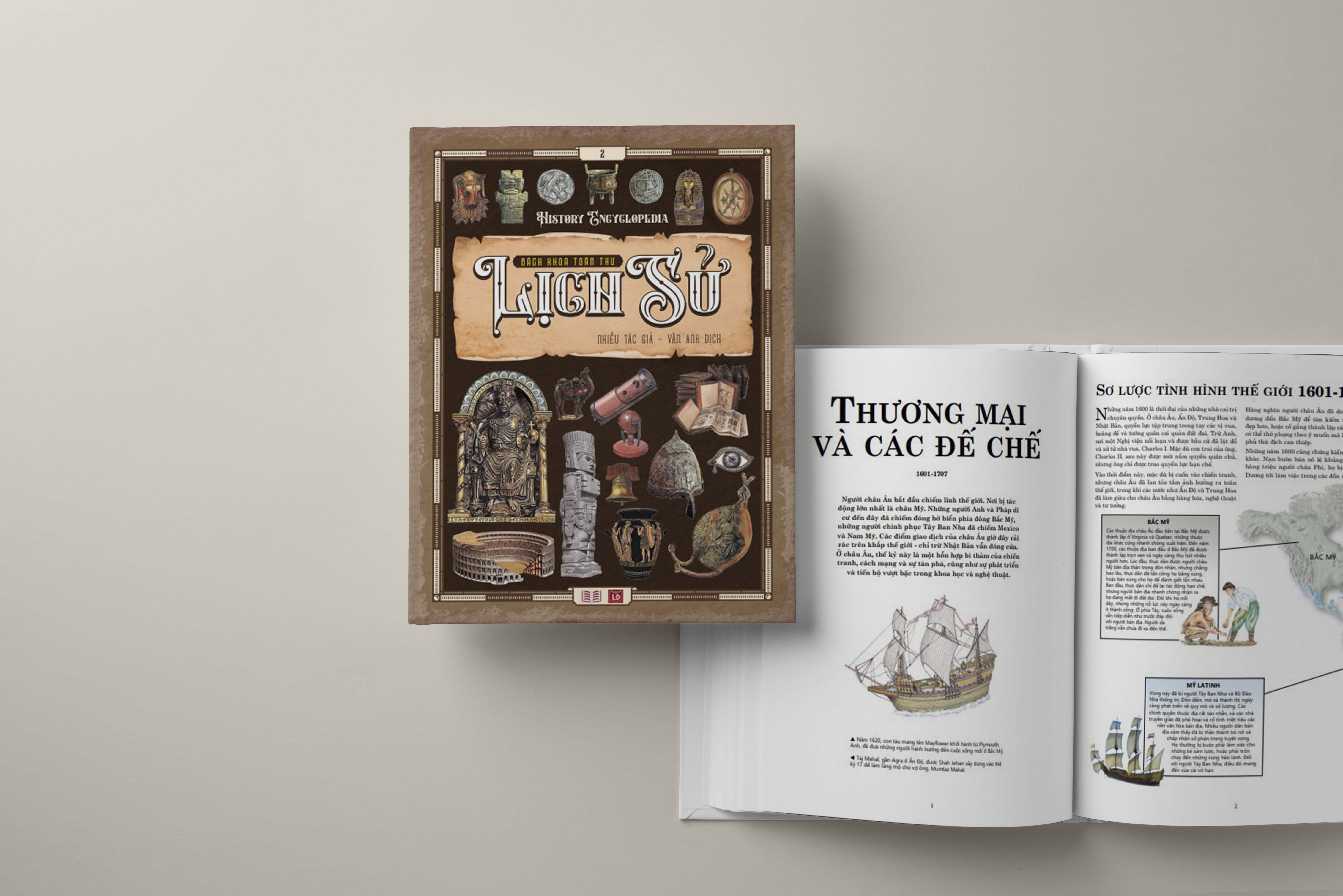 Bách khoa toàn thư Lịch sử tập 2 - Á Châu Books