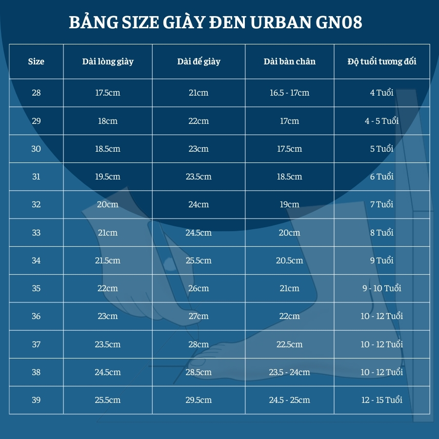 Giày thể thao màu đen trẻ em học sinh nam Urban Việt Nam Xuất khẩu êm nhẹ cao cấp cho bé trai 4 - 12 tuổi đi học chạy bộ GN08