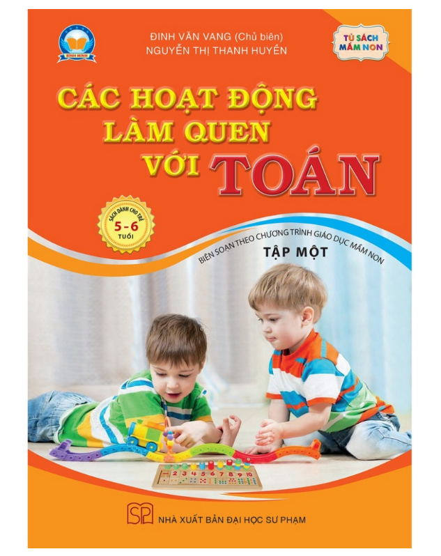 Sách Các hoạt động làm quen với toán tập 1 - sách mầm non dành cho trẻ 5 - 6 tuổi