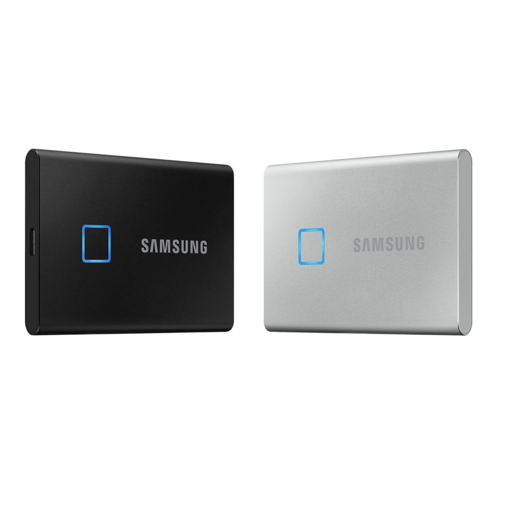 Ổ Cứng Di Động SSD Samsung T7 Touch USB Type C 3.2 Gen 2 MU-PC - Hàng Nhập Khẩu