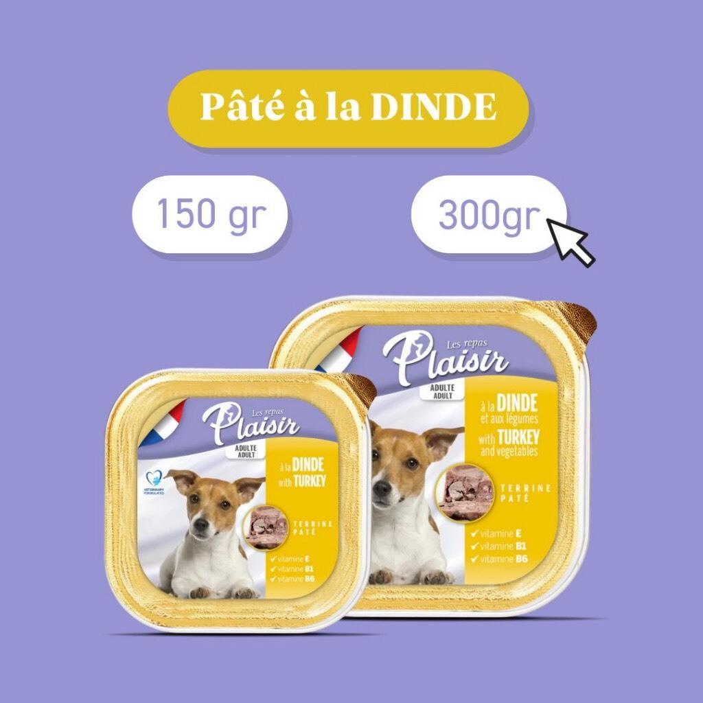 Pate PLAISIR Sốt Viên Dành Cho CHÓ Xuất Xứ Pháp Mùi Vị Thơm Ngon Bổ Dưỡng 100g