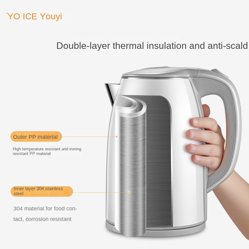 Electric Kettle Kettle Stainless Steel Kettle Split Household Electric Kettle Kettle Plastic Kettle