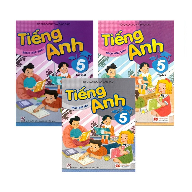 Combo Sách Tiếng Anh lớp 5