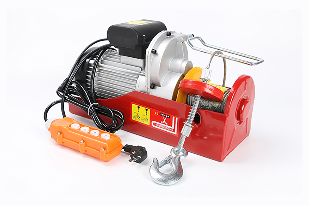 Bộ Tời Điện PA200 Kèm Rùa Điện Giúp Di Chuyển Tời Điện Dễ Dàng, Nâng Kéo Hàng Hóa Linh Hoạt - Hàng Chính Hãng