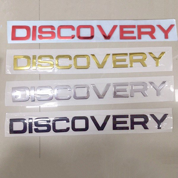 Tem Dán Discovery Trang Trí Ô Tô, Xe Hơi - Tem Dán Trang Trí Xe Ô Tô