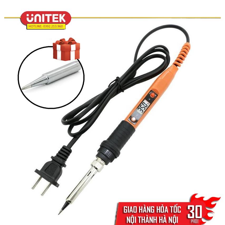 Mỏ Hàn Điều Chỉnh Nhiệt Độ 908DR 80W Tặng Kèm 01 Đầu Mỏ Hàn Cao Cấp