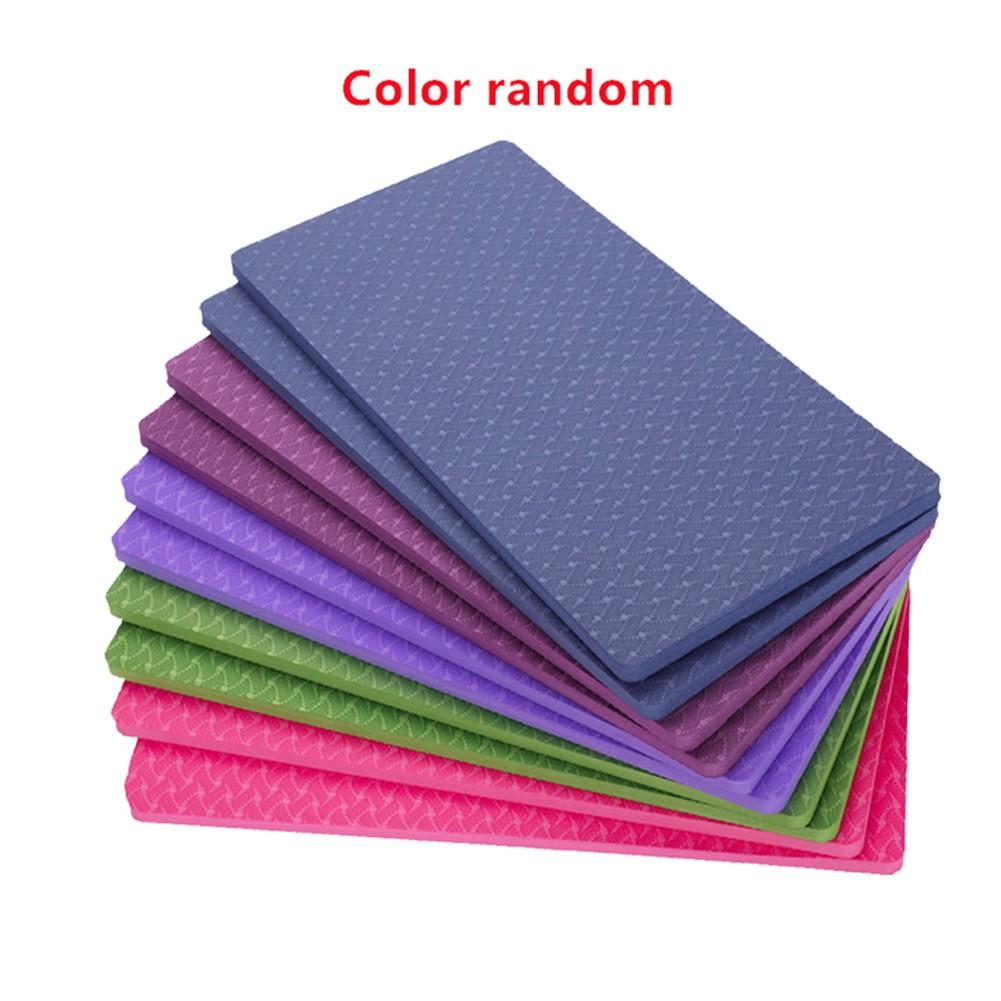 Yoga mat yoga đầu gối TPE đệm mềm TPE 340X17X 6 mm cho tập thể dục tập thể dục tập thể dục yoga tập luyện pilates thể thao màu sắc ngẫu nhiên