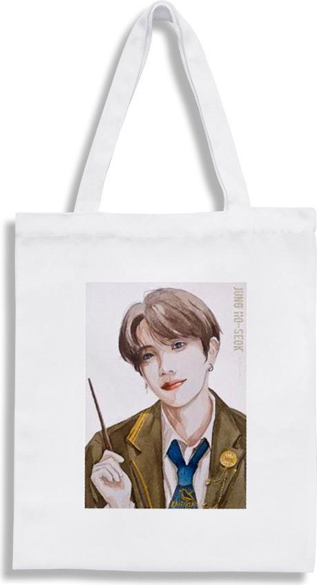 Túi tote BTS in hình fanart J-HOPE túi to