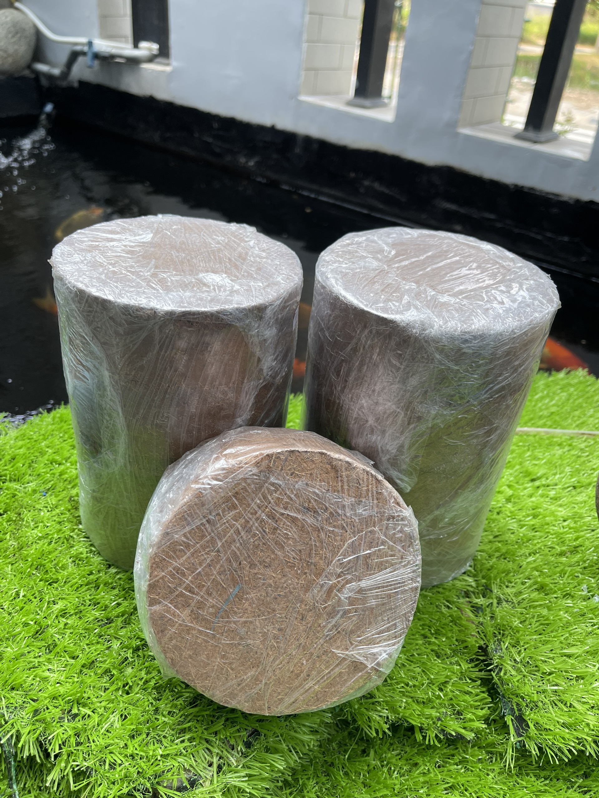 Giá thể trộn đất mụn dừa dạng nén viên 450gr
