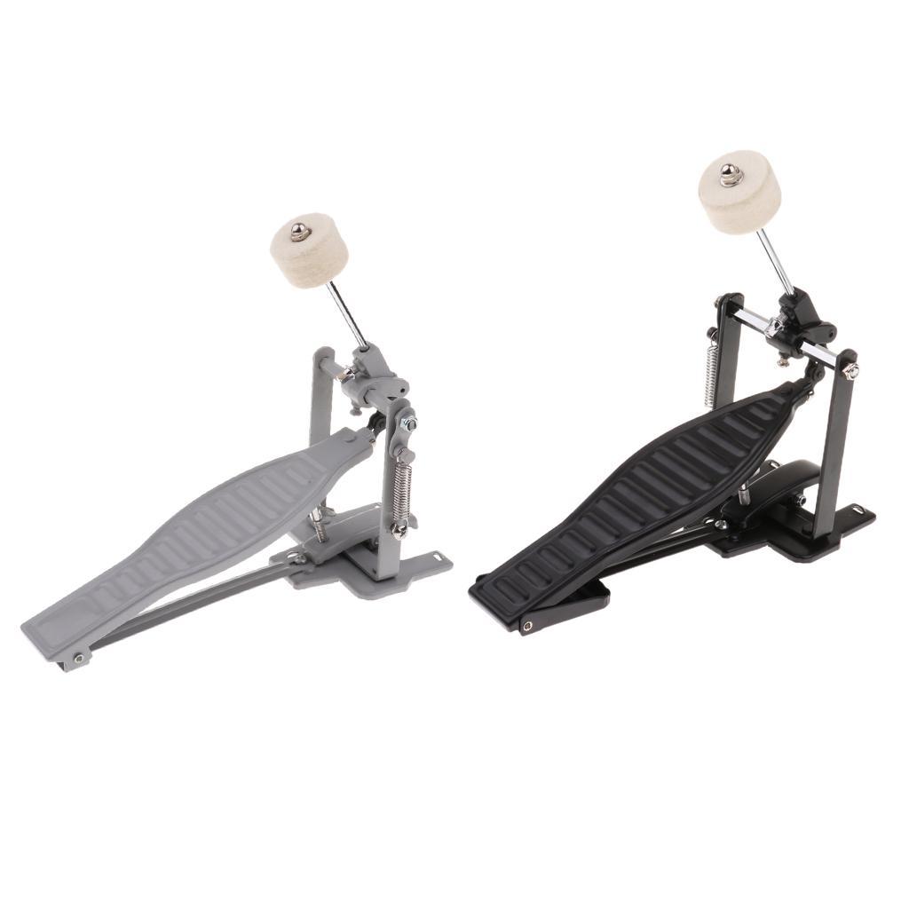 Single Spring Bass Drum Pedal with Drum Wool Beater for Children Gift