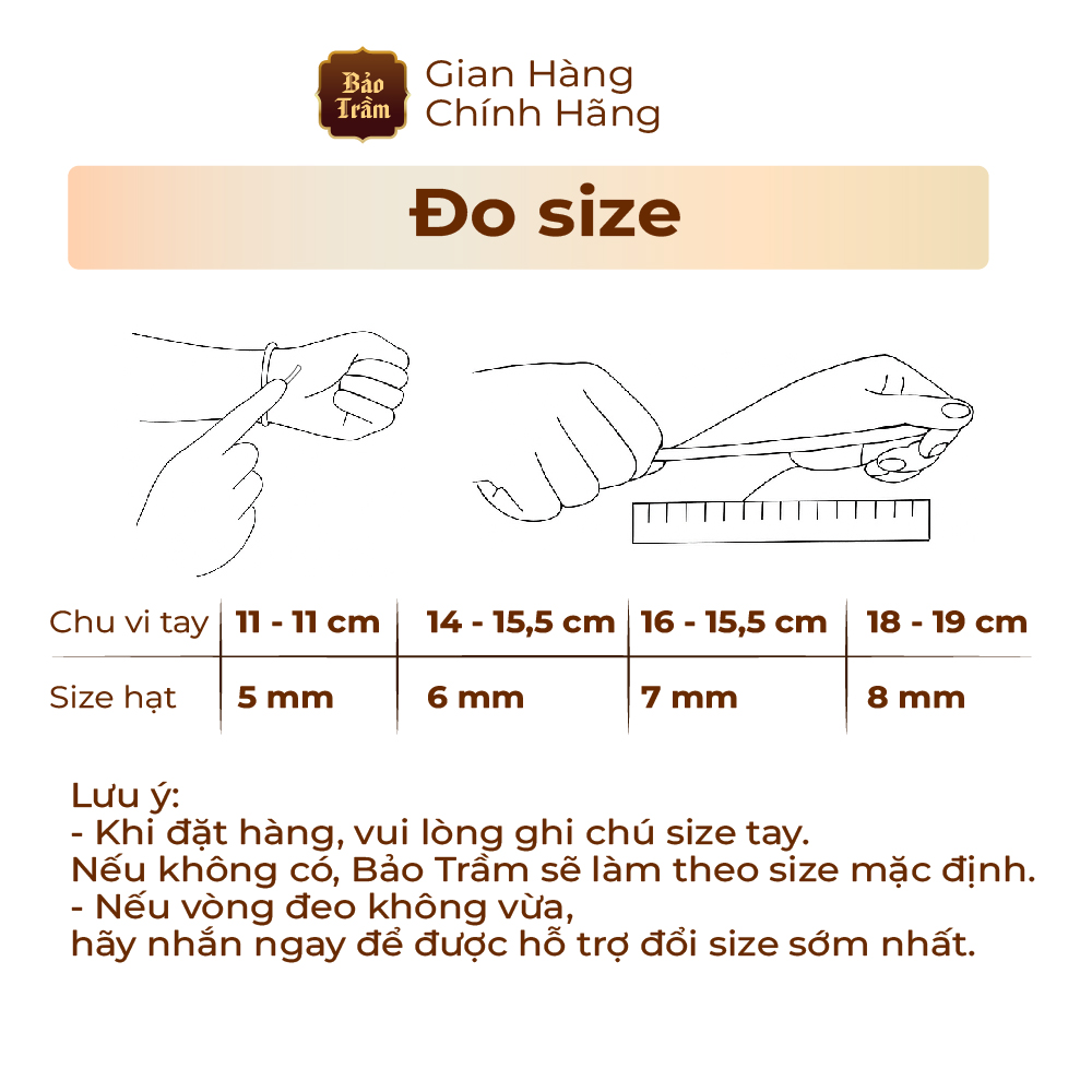 Vòng Trầm Hương Cao Cấp 18 ly – 13 Hạt