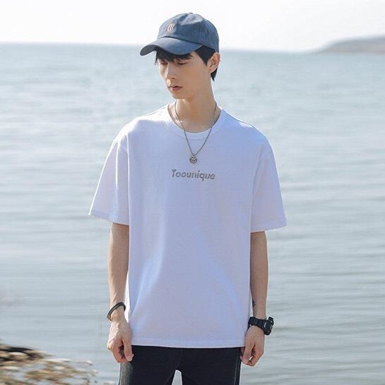 Áo thun nam tay lỡ Toounique cotton phông unisex phong cách ulzzang