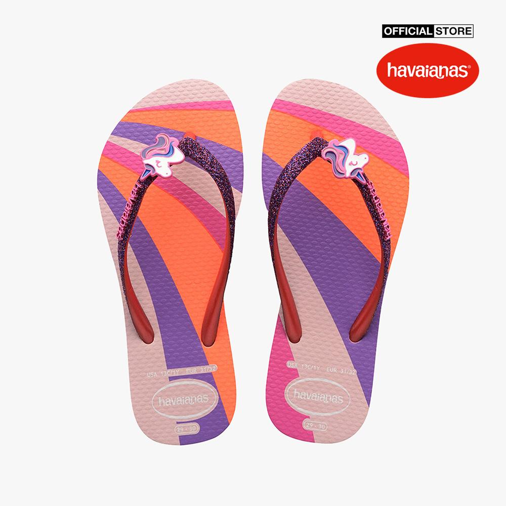 HAVAIANAS - Dép trẻ em Kids Slim Glitter II 4146123-5179