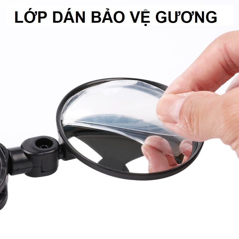 Gương xe đạp chiếu hậu tròn dành cho Xe Đạp Thể Thao Địa Hình Xoay 360 Độ Giúp Đạp Xe An Toàn - 1 cặp - Size lớn/nhỏ lựa chọn