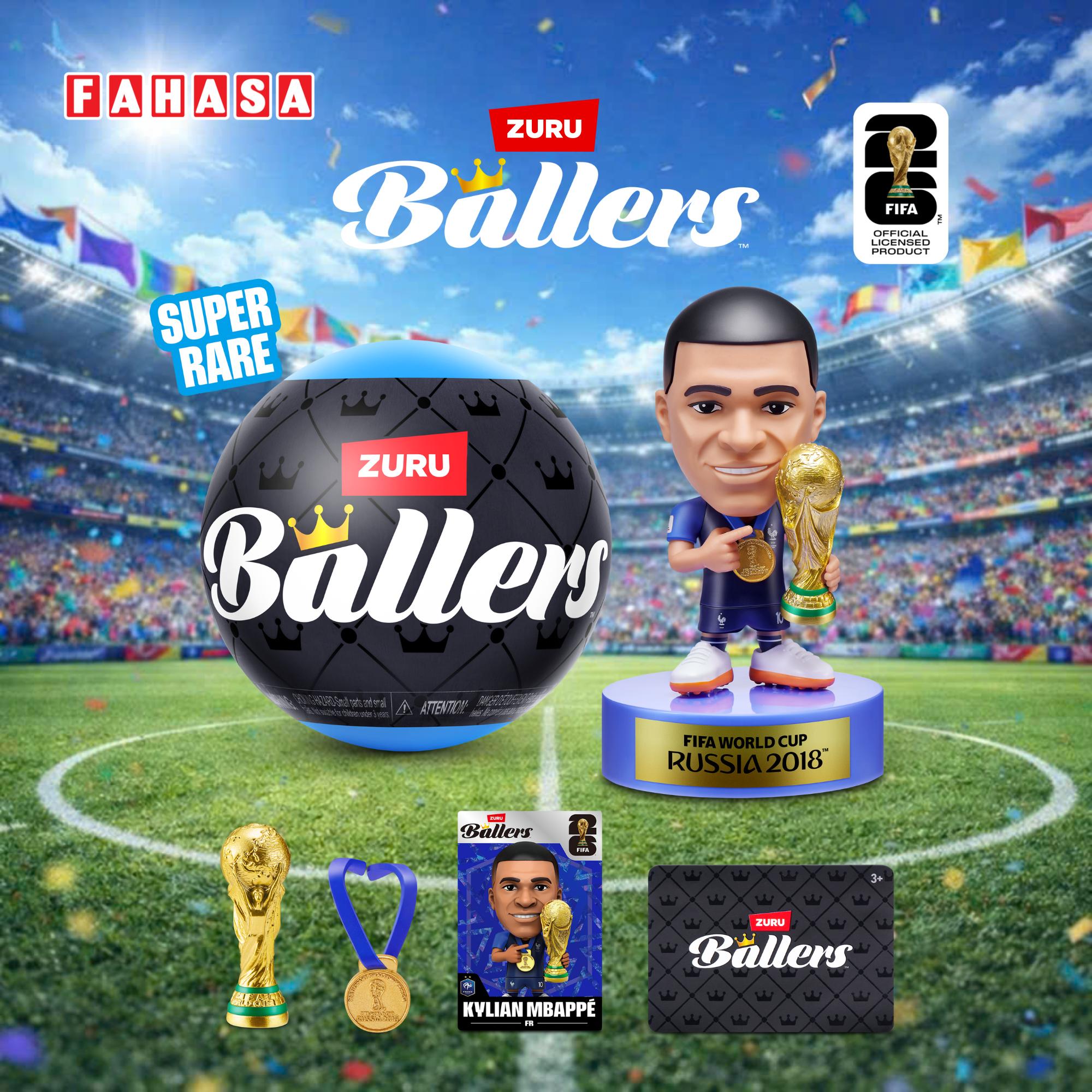 Đồ Chơi Sưu Tầm Fifa Ballers Global - Zuru Toys 77792 (Mẫu Sản Phẩm Giao Ngẫu Nhiên)