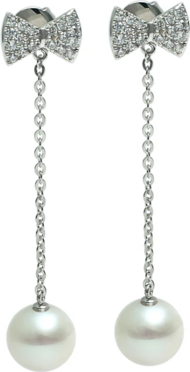 Bông Tai Ngọc Trai LuxJy Jewelry E2050