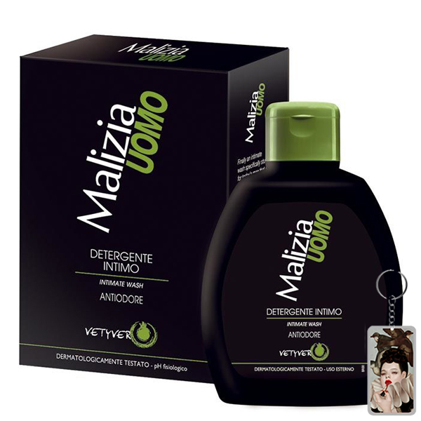 Dung dịch vệ sinh nam Malizia Vetyver Uomo 200ml