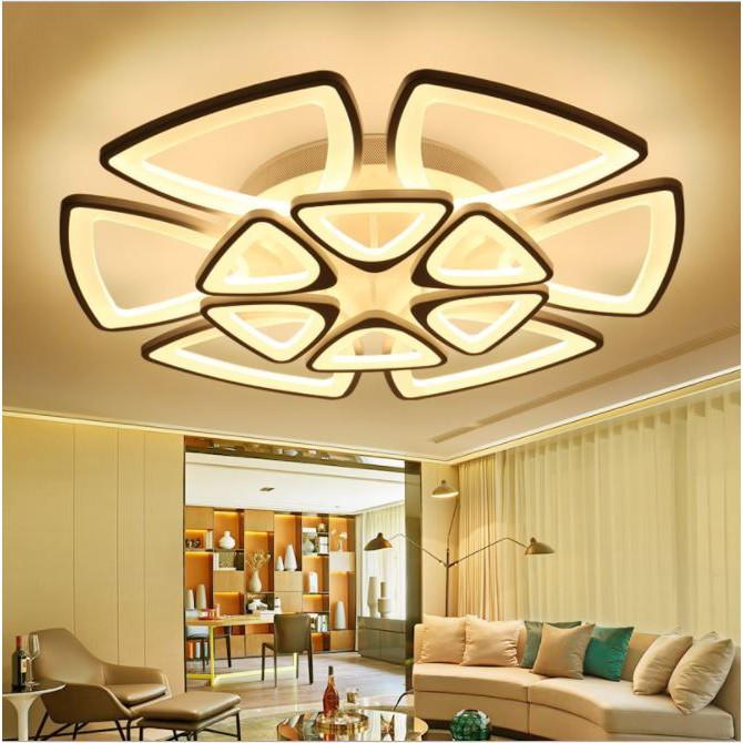 Đèn trần STYLE 3 chế độ ánh sáng hiện đại - kèm bóng LED chuyên dụng và điều khiển từ xa